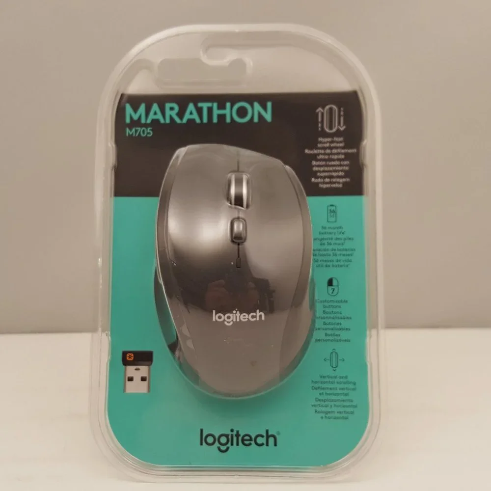 LOGITECH Marathon Mouse M705 Part # 910-001935 NEW